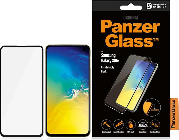 Produktbild PanzerGlass Edge to Edge (1 Stk., Samsung Galaxy S10e)