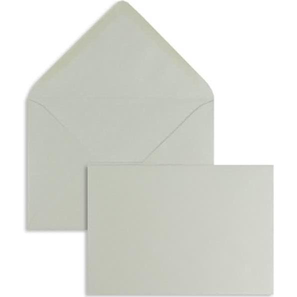 Blanke, Briefumschlag, Briefumschläge 156x220mm 120g/qm gummiert VE=100 Stück glamour platin (100 x)