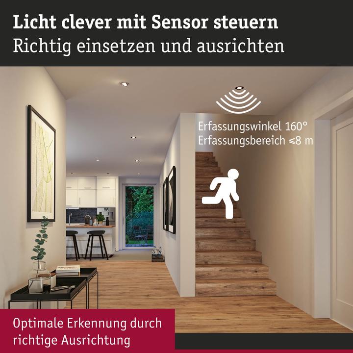 Produktbild Paulmann Reflektor Flat Sensor (GU10, 550 lm, 1x)