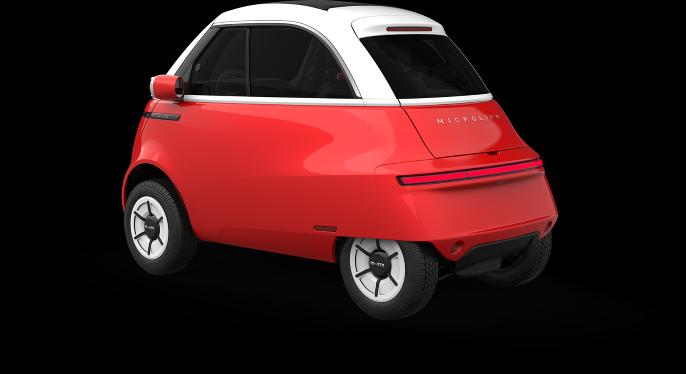 Actual product image Microlino Mid Range Milano Red (Electric, 17 hp)