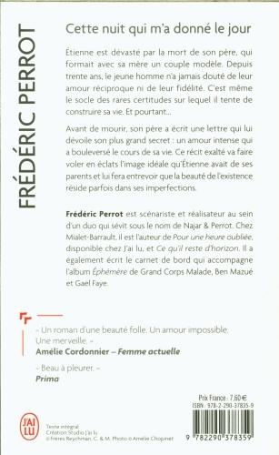 Produktbild Cette nuit qui m'a donné le jour (Französisch, Perrot Frédéric, 2024)
