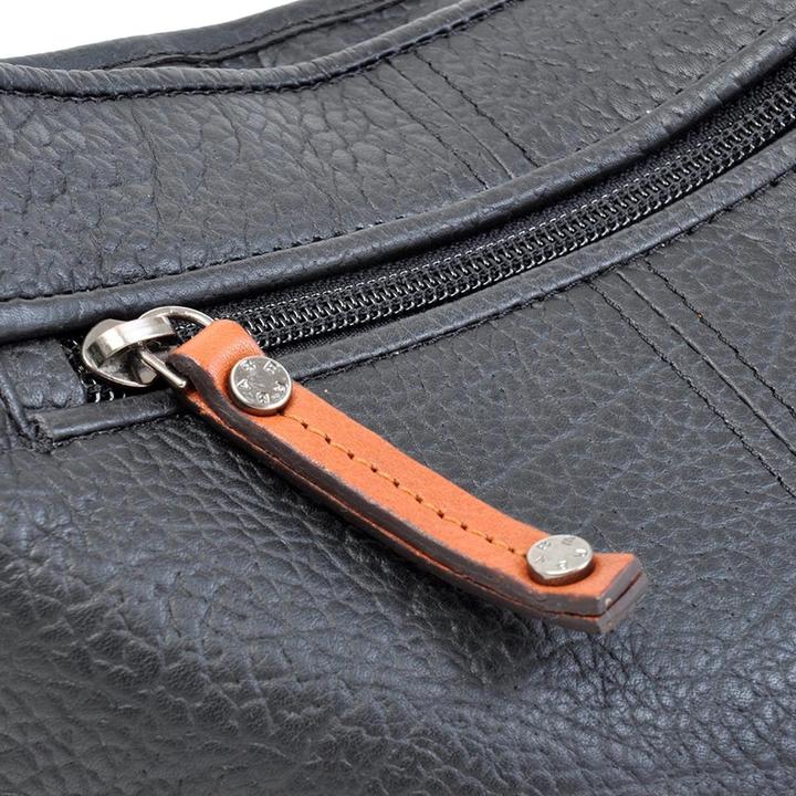 Produktbild Berba Medium Crossbodybag / Umhängetasche Damen - Leder - Chamonix - Schwarz