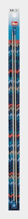 Produktbild Prym Stricknadeln 3.00 mm, Alu, 2 Stück, Grau