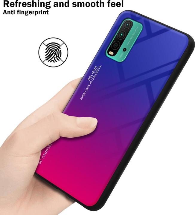 Immagine prodotto Cadorabo Manicotto per vetro in TPU a 2 colori (Xiaomi Poco M3, Xiaomi Redmi 9T)