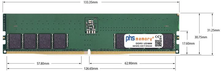 Actual product image PHS-memory RAM suitable for Asus Prime A620M-A-CSM (1 x 48GB)