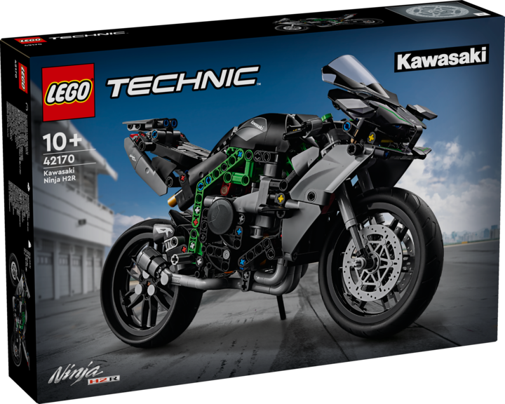 Image du produit LEGO Kawasaki Ninja H2R Motorrad (42170, LEGO Technic)