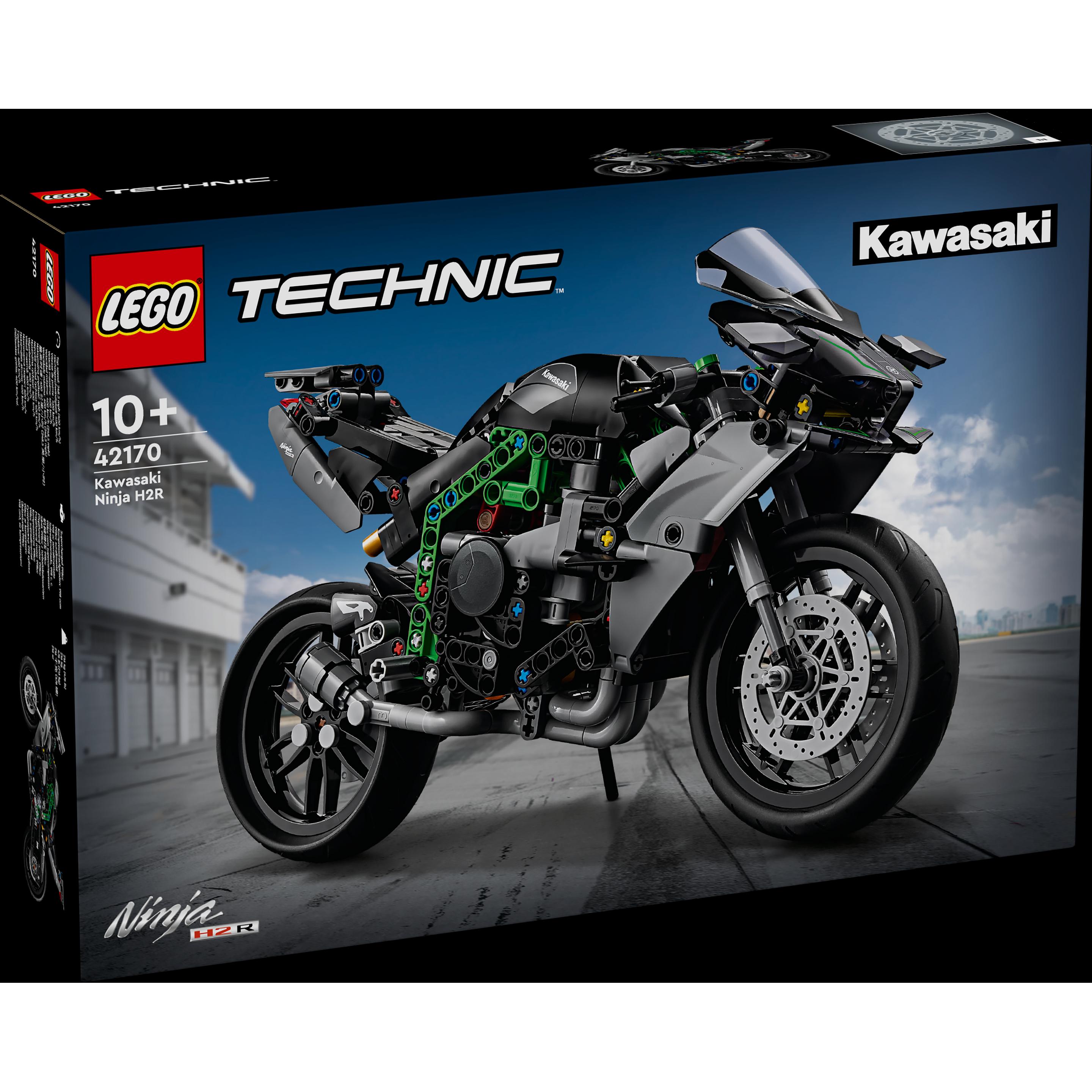 Thumbnail - LEGO Kawasaki Ninja H2R Motorrad (42170, LEGO Technic)