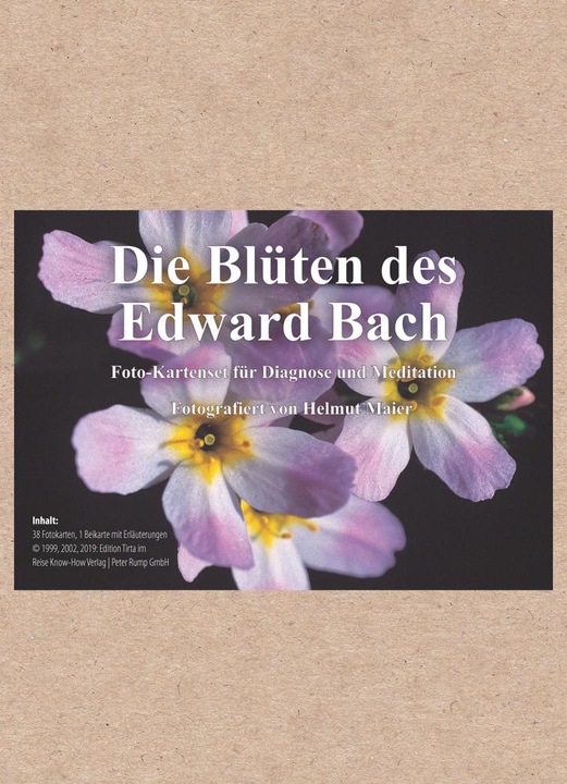 Produktbild Edition Tirta: Kartenset – Die Blüten des Edward Bach (Deutsch, Helmut Maier, 2021)