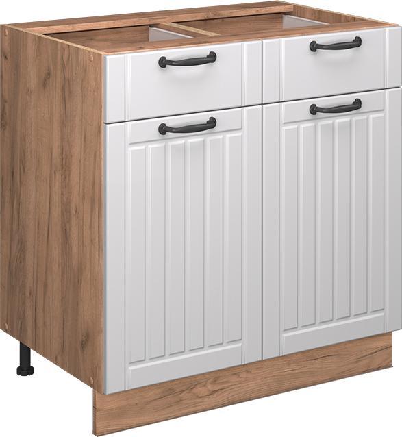 Charcoal, Gold power oak, White, White country house