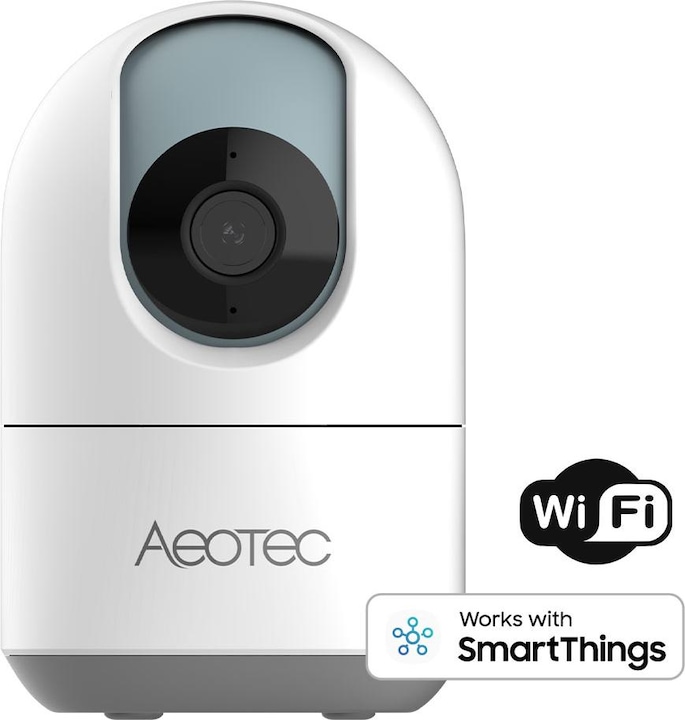 Productafbeelding Aeotec Netwerkcamera Samsung SmartThings Cam 360 (1920 x 1080 Pixels)
