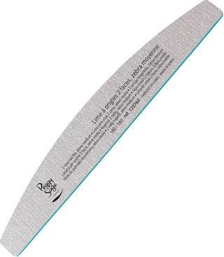 Produktbild Peggy Sage 2-Way Nail File Zebra Medium Double Sided Nail File 180/180 Crescent Zebra