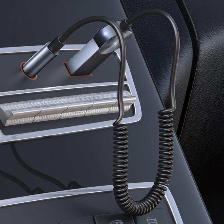 Actual product image Yesido - Wireless Audio Receiver (YAU24) - Jack 3.5mm to Car Auxiliary - Black (Receiver)