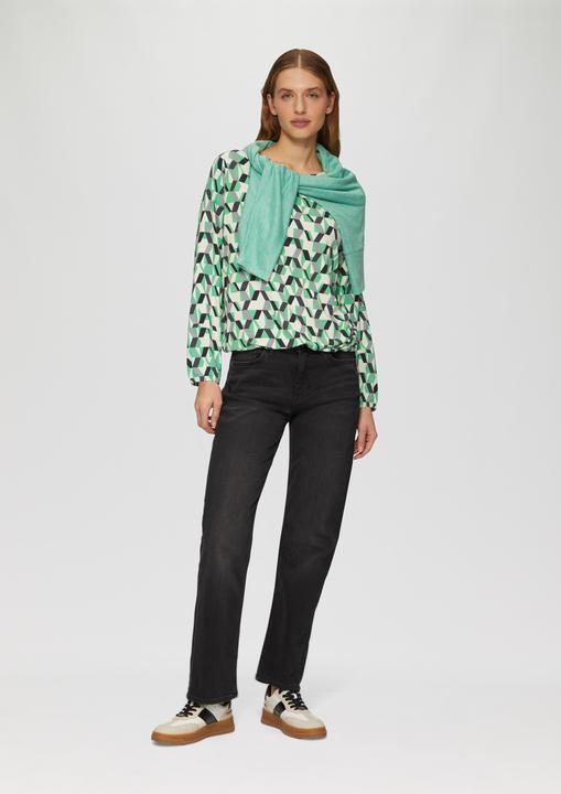 Produktbild S.Oliver T-Shirt O-Shape-Shirt aus Viskosemix (36)