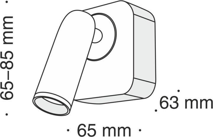 Immagine prodotto Maytoni Mirax Lampada da parete LED 3W Girevole, Ruotabile Bianco Caldo (200 lm)