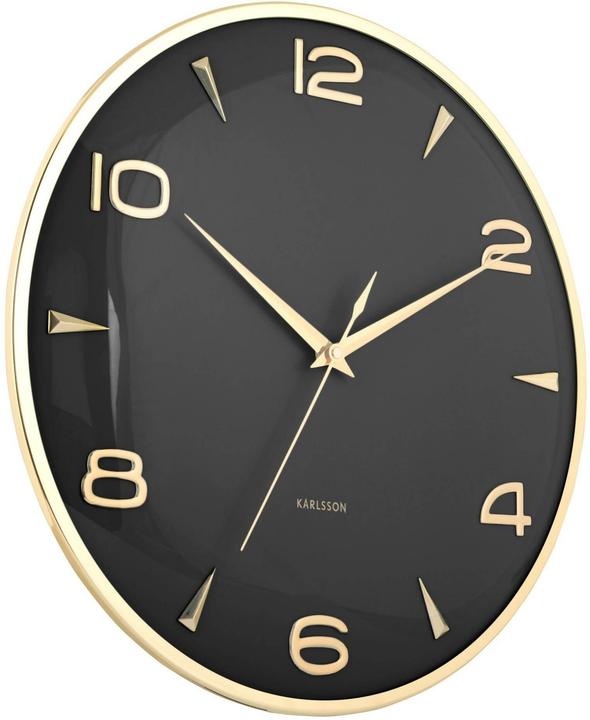 Actual product image Karlsson Wall clock Sienna Glow Black (40.60 cm)