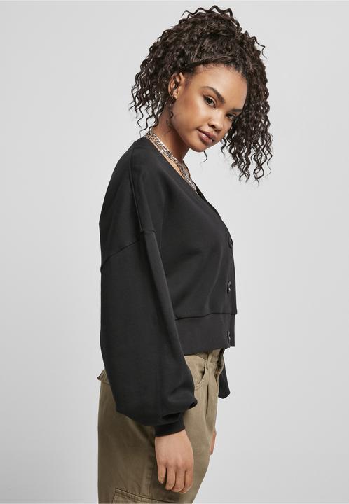 Actual product image Urban Classics Ladies Organic Oversized Short Terry Cardigan (5XL)