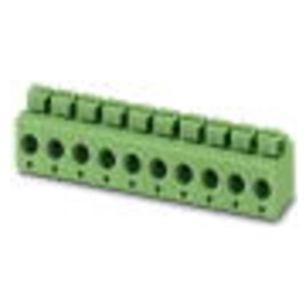 Phoenix Contact Verde Morsettiera A Molla Pts 1,5/ 6-5,0-H 2,50 Mm² Numero Di Poli 6 100 Pz., Cavo + Spina Elettrica,