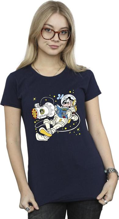 Immagine prodotto Disney Goofy Reading In Space Maglietta Donna (XL)