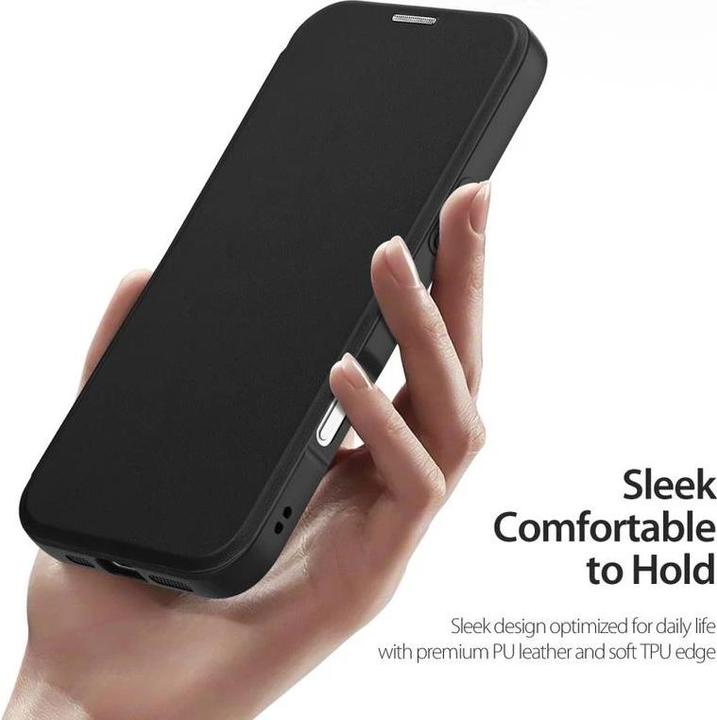 Produktbild Dux Ducis Skin X Pro 360° Ring Stand Series Lederhülle (Apple iPhone 17)