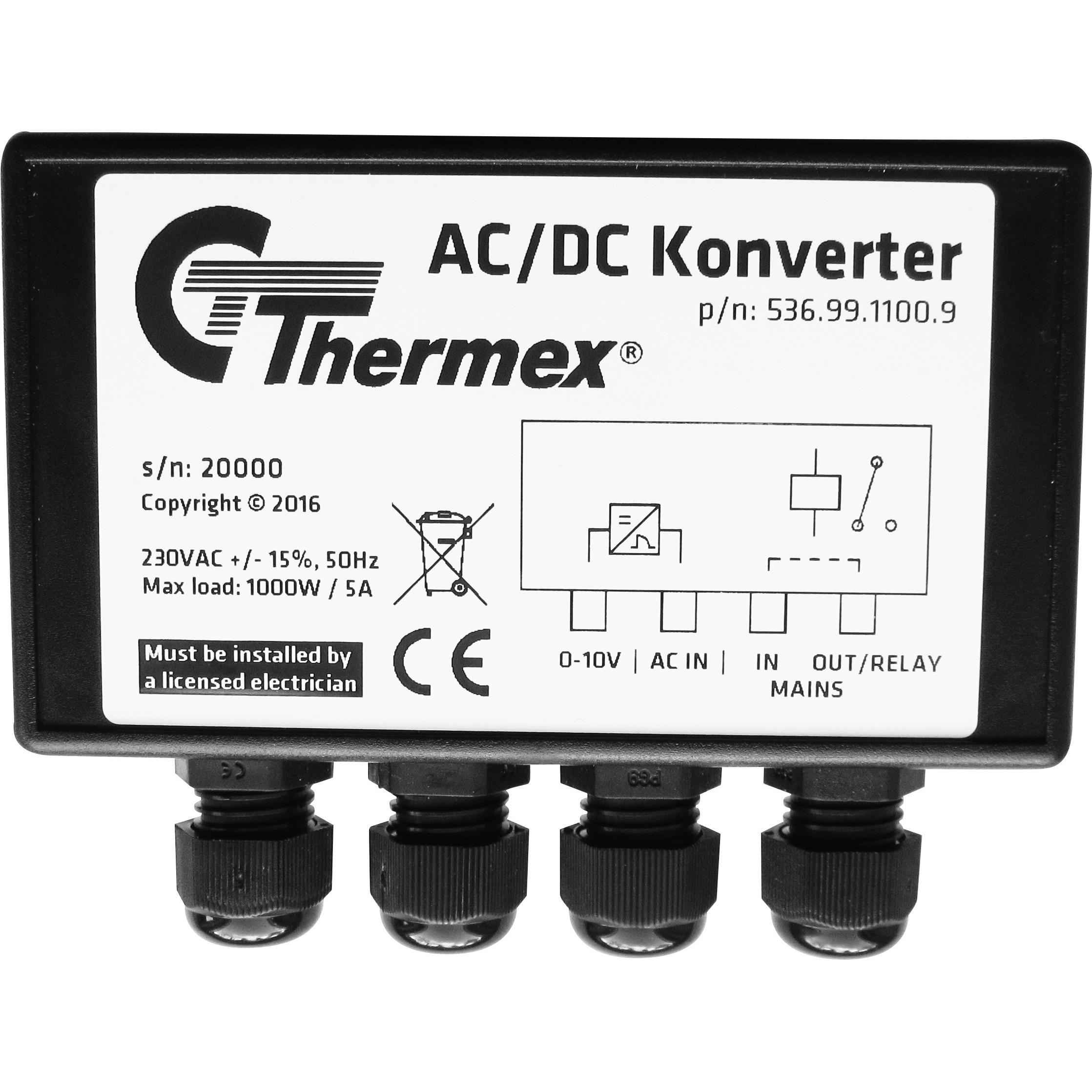 Thermorex AC/DC Converter, Accessori per forni + fornelli