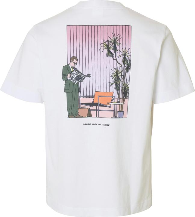 Produktbild Selected Homme Bedrucktes Regular Fit T-Shirt (L)