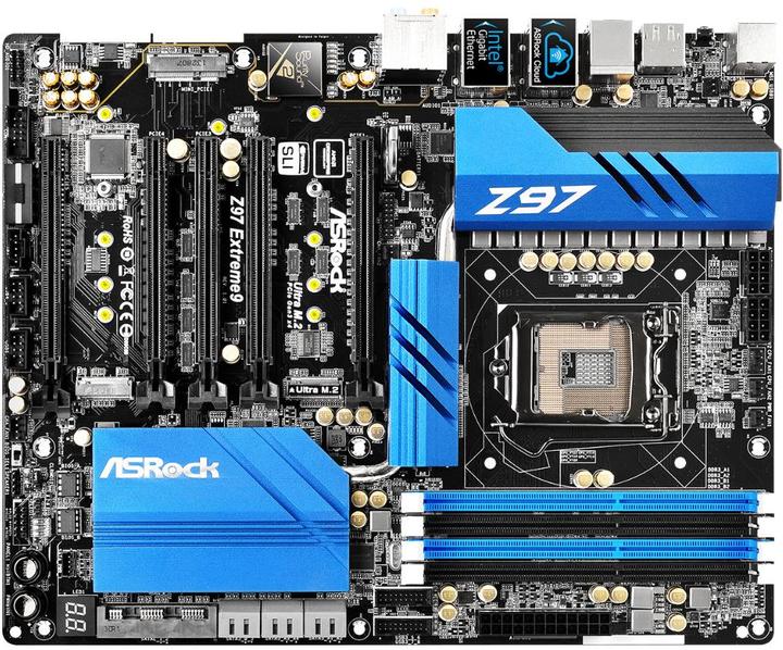 Produktbild AsRock Z97 Extreme9 (LGA 1150, Intel Z97, ATX)