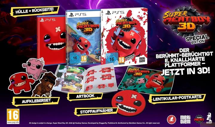 Actual product image Super Meat Boy 3D S.E. PS-5 UK (PS5)