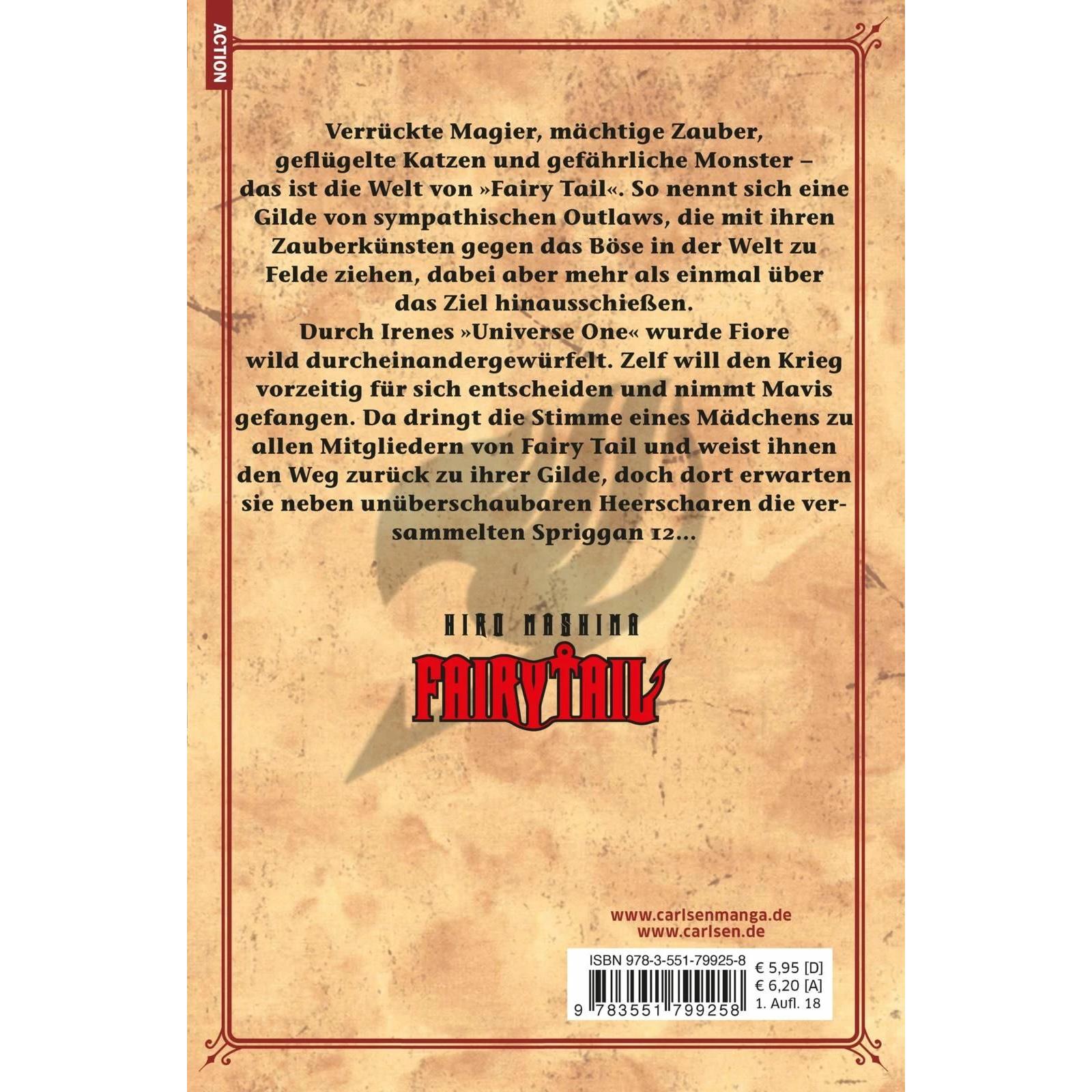 Thumbnail - Fairy Tail 58, Belletristik von Hiro Mashima