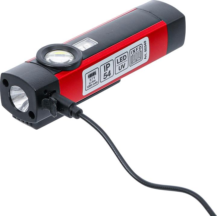 Produktbild BGS COB-LED / UV-Aluminium-Handleuchte 1 W