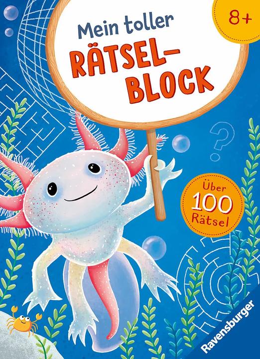 Ravensburger Mein toller Rätselblock ab 8 Jahre über 100 Rätsel und Knobeleien - Sudoku, Logicals (Tedesco, Katrin Lammert, Tanja Sindaco, Corni Falco, James Gollert, Kristine Ortmeier, 2023)