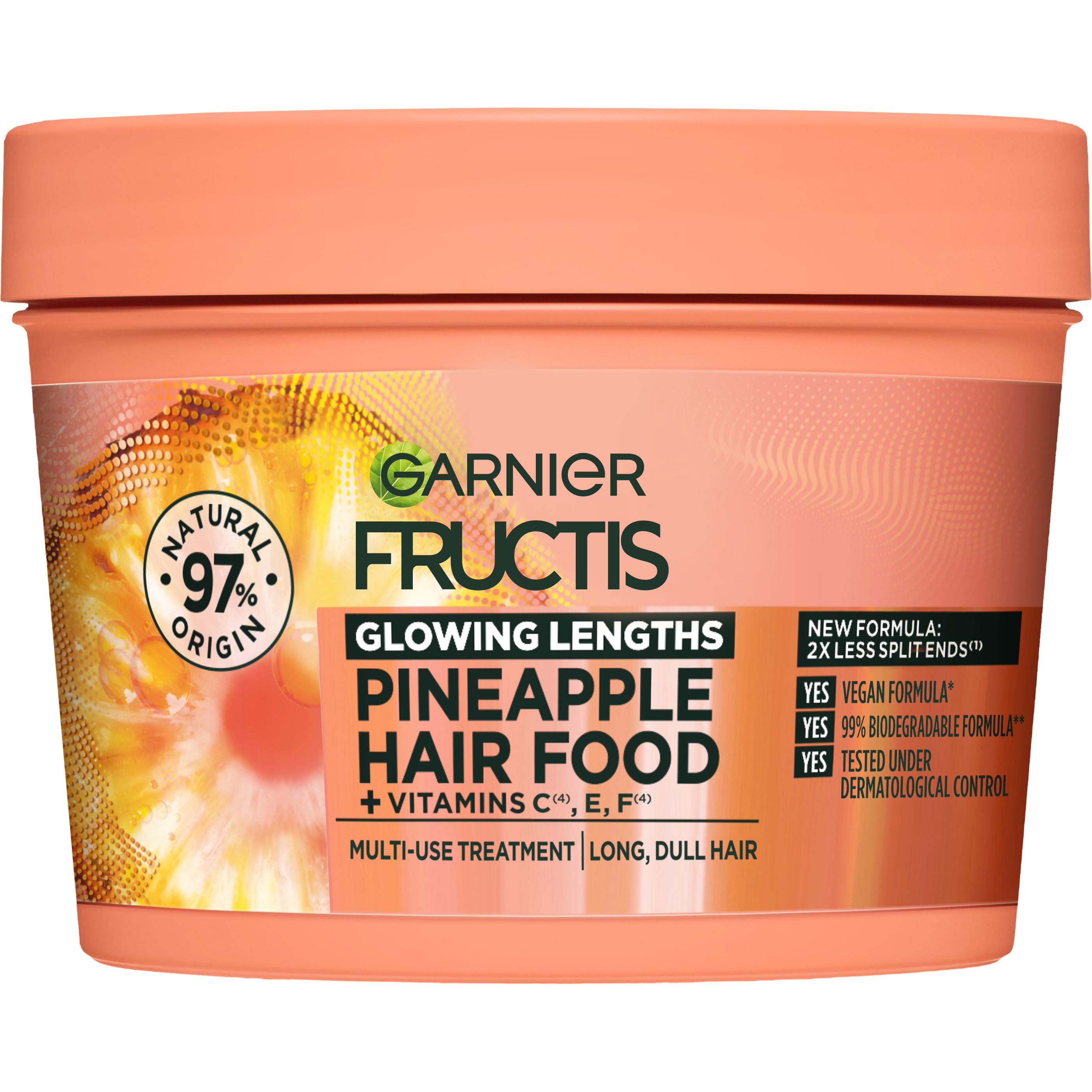 Garnier, Haarmaske, Fructis Hair Food Pineapple Mask - 400ml (400 ml)