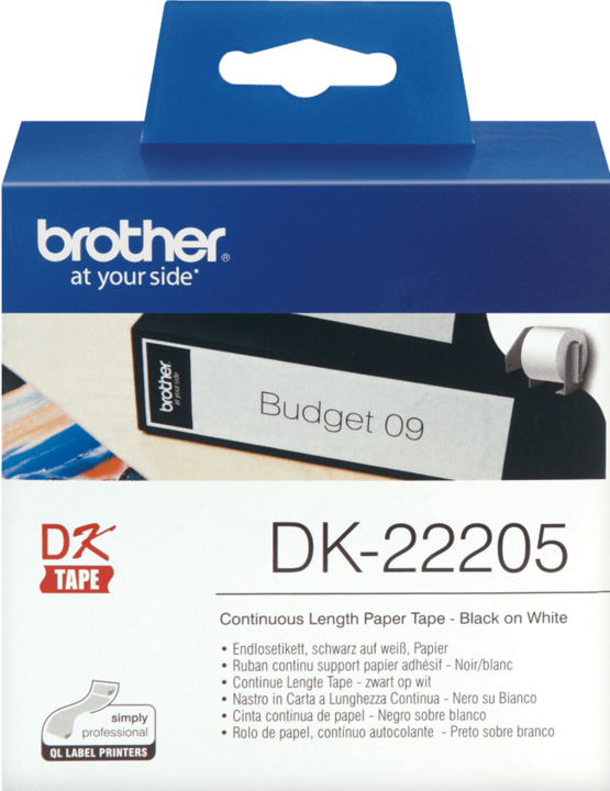 Actual product image Brother Dk-22205