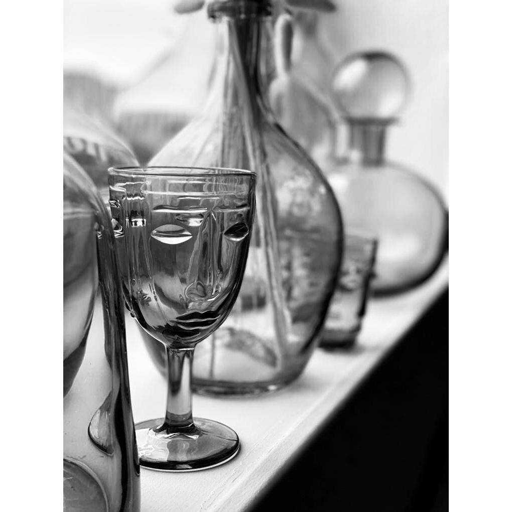 Thumbnail - Opjet Paris Fussglas Gesicht, Trinkgläser