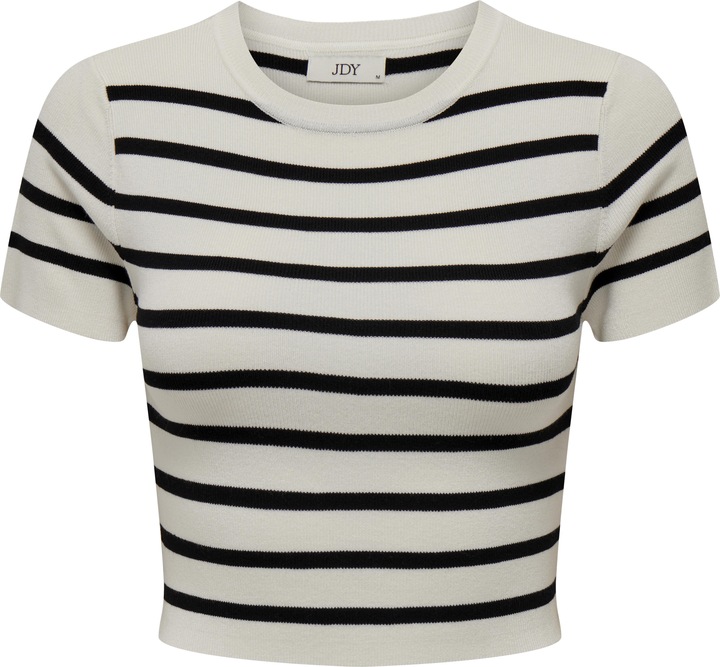 JdY Jdycirkeline S/S Crop Top Knt Noos