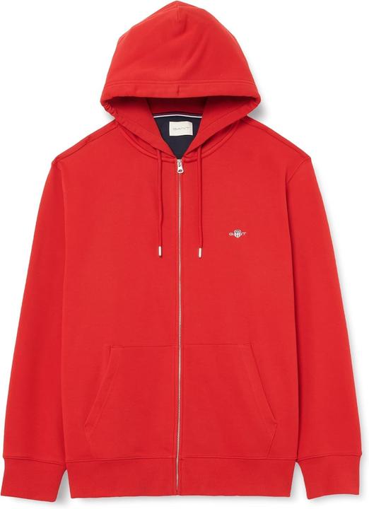 Produktbild GANT REG Shield Full Zip Hoodie, robijnrood, 5XL (5XL)