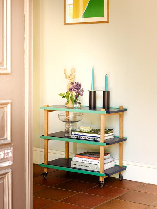 Image du produit Hübsch Crayon Servierwagen Multifarben