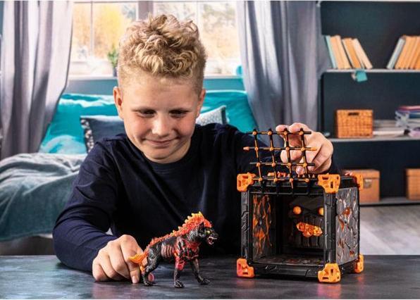 Produktbild Schleich BattleCave Lavahyäne