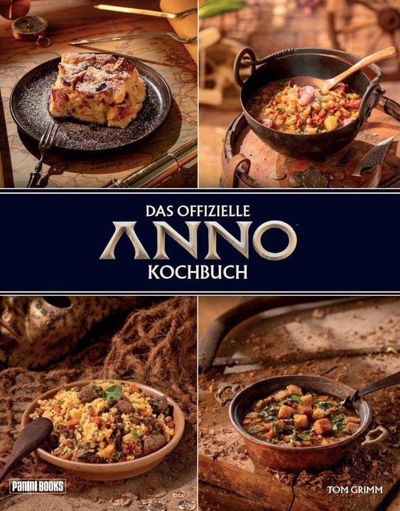 Actual product image Panini Das offizielle Anno Kochbuch (German, Tom Grimm, 2025)