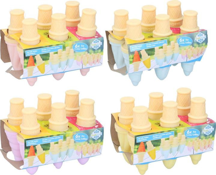 Fresh & Cold Ice lolly maker 60mlx6 161g