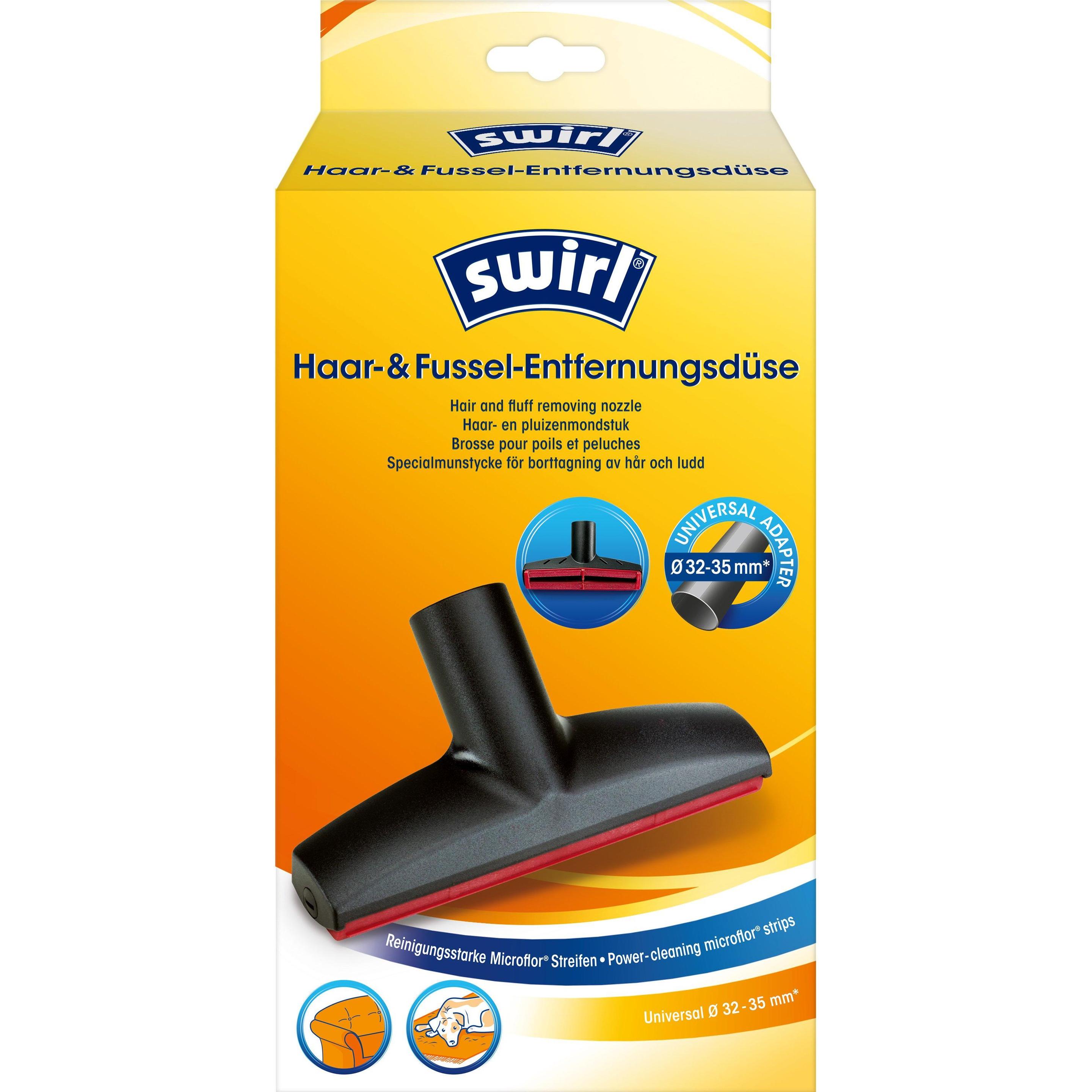 Swirl Haar- und Fussel-Entfernungsdüse, Staubsauger Zubehör, Grau