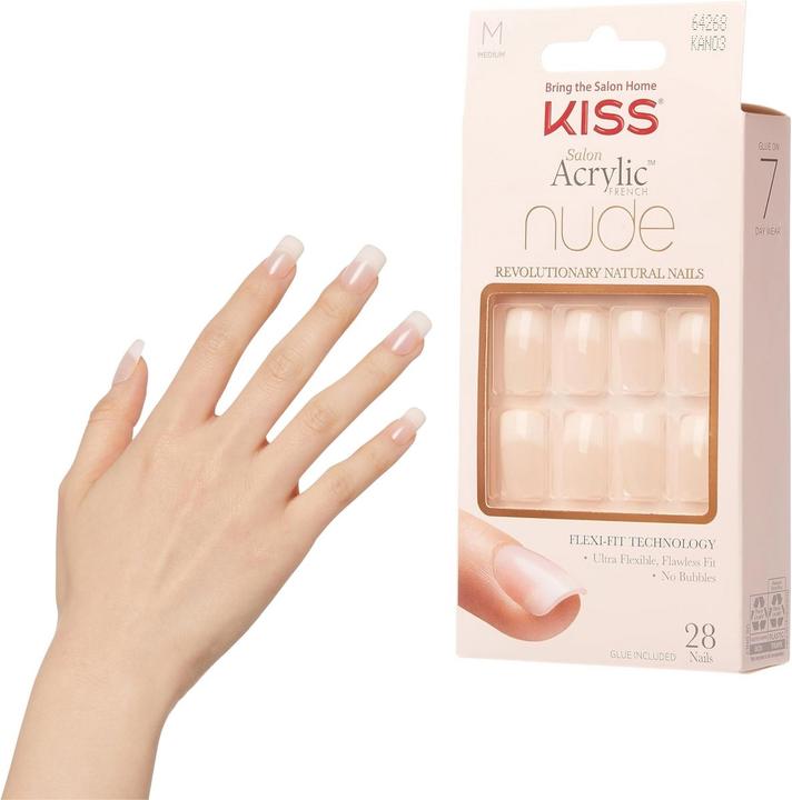 Produktbild KISS Salon Acryl Nude (Kunstnägel, Nude)