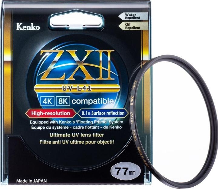 Image du produit Kenko 58,0 ZX II Filtre UV (58 mm, Filtre UV, 58 mm)