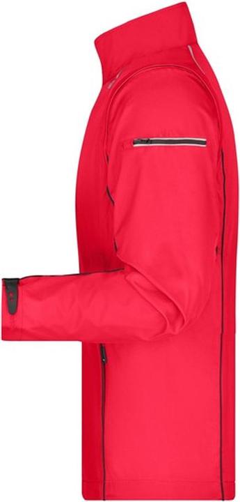 Actual product image James & Nicholson Mens Zip-Off Soft Shell Jacket (L)