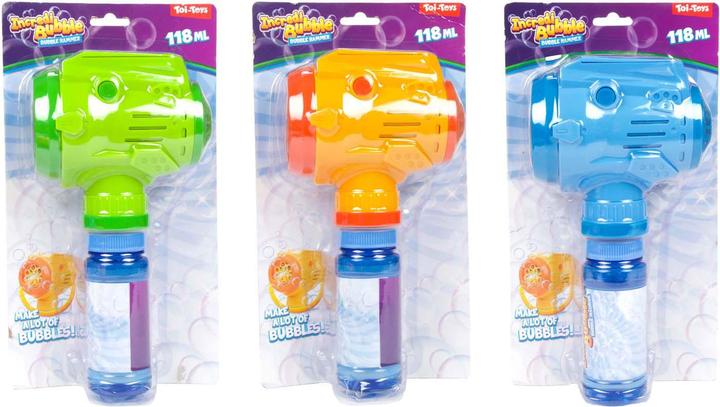 Toi-Toys Seifenblasen Bubble Blasterhammer sort. 118ml BLK