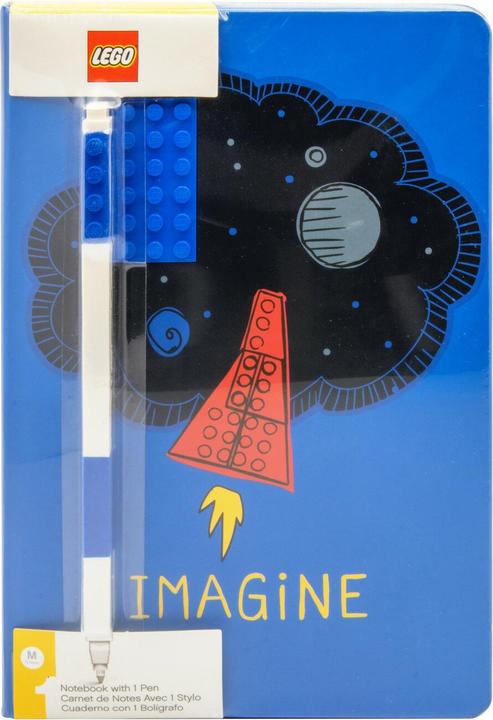 Actual product image LEGO Notebook Imagine with Gel pen