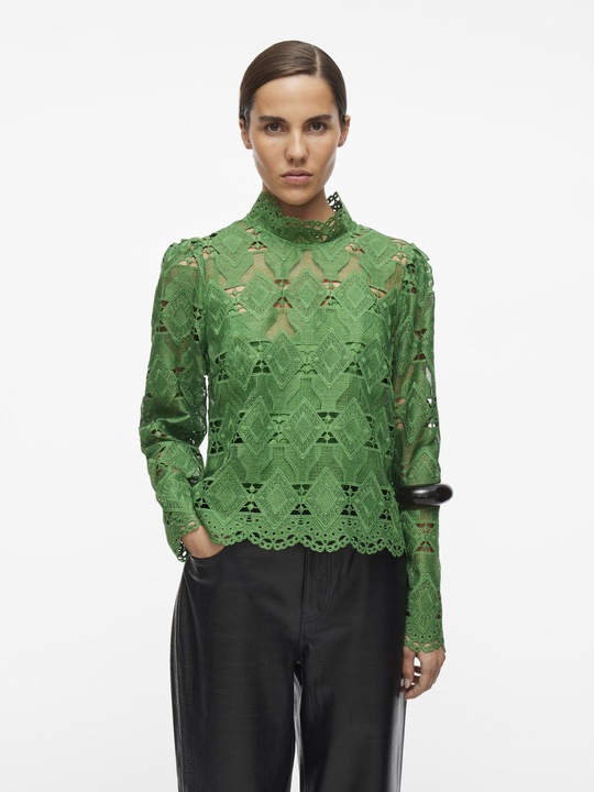 Immagine prodotto Rouge Edit High Neck Oberteil mit langen Ärmeln (40)