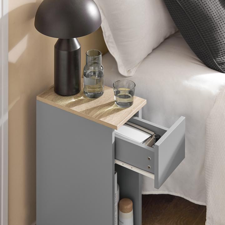 Actual product image SoBuy Bedside table with drawer (20 x 60 x 35 cm)
