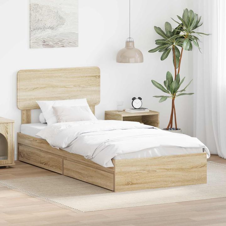 Produktbild vidaXL Bettrahmen (75 x 190 cm)