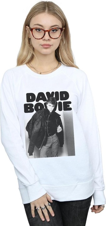 Produktbild David Bowie Jacket Photograph Sweatshirt (S)
