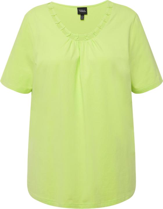 Immagine prodotto Ulla Popken T-shirt con scollo rotondo con aperture e mezze maniche (46, 48)